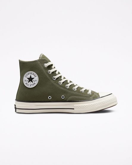 Tenisky Vysoke Converse Chuck 70 Seasonal Color Damske Olivovo Zelená Čierne | SK EYUAI2